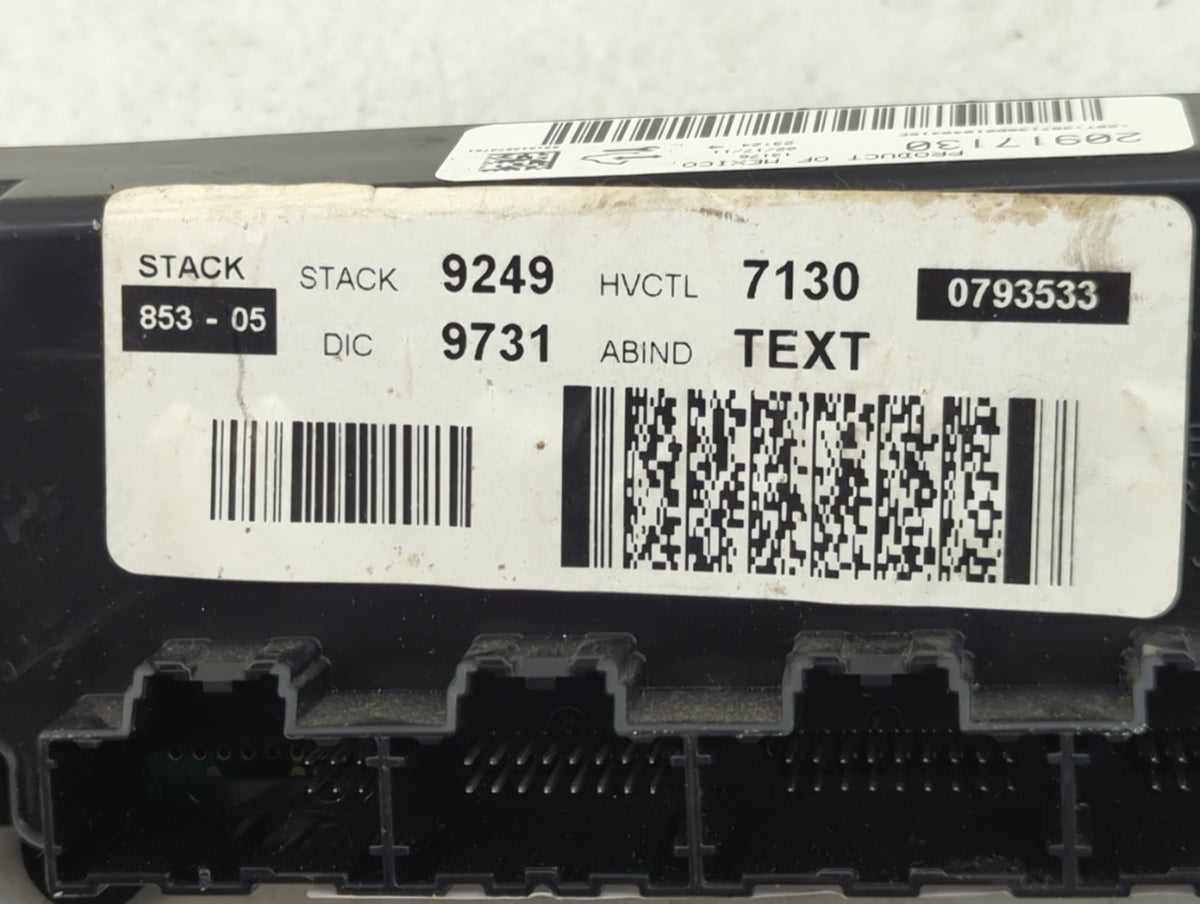 2007-2012 Gmc Acadia Climate Control Module Temperature AC/Heater Replacement Fits Fits 2007 2008 2009 2010 2011 2012 OEM Us