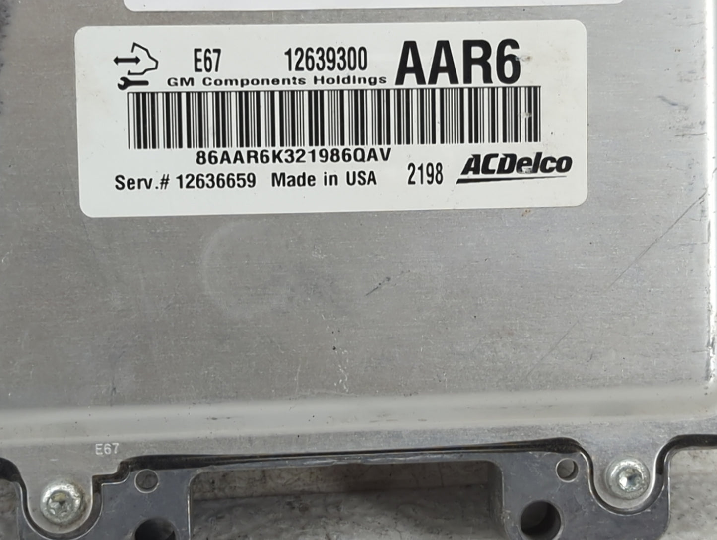 2009-2012 Gmc Canyon PCM Engine Control Computer ECU ECM PCU OEM P/N:12639300, 12636659 Fits Fits 2009 2010 2011 2012 OEM Us
