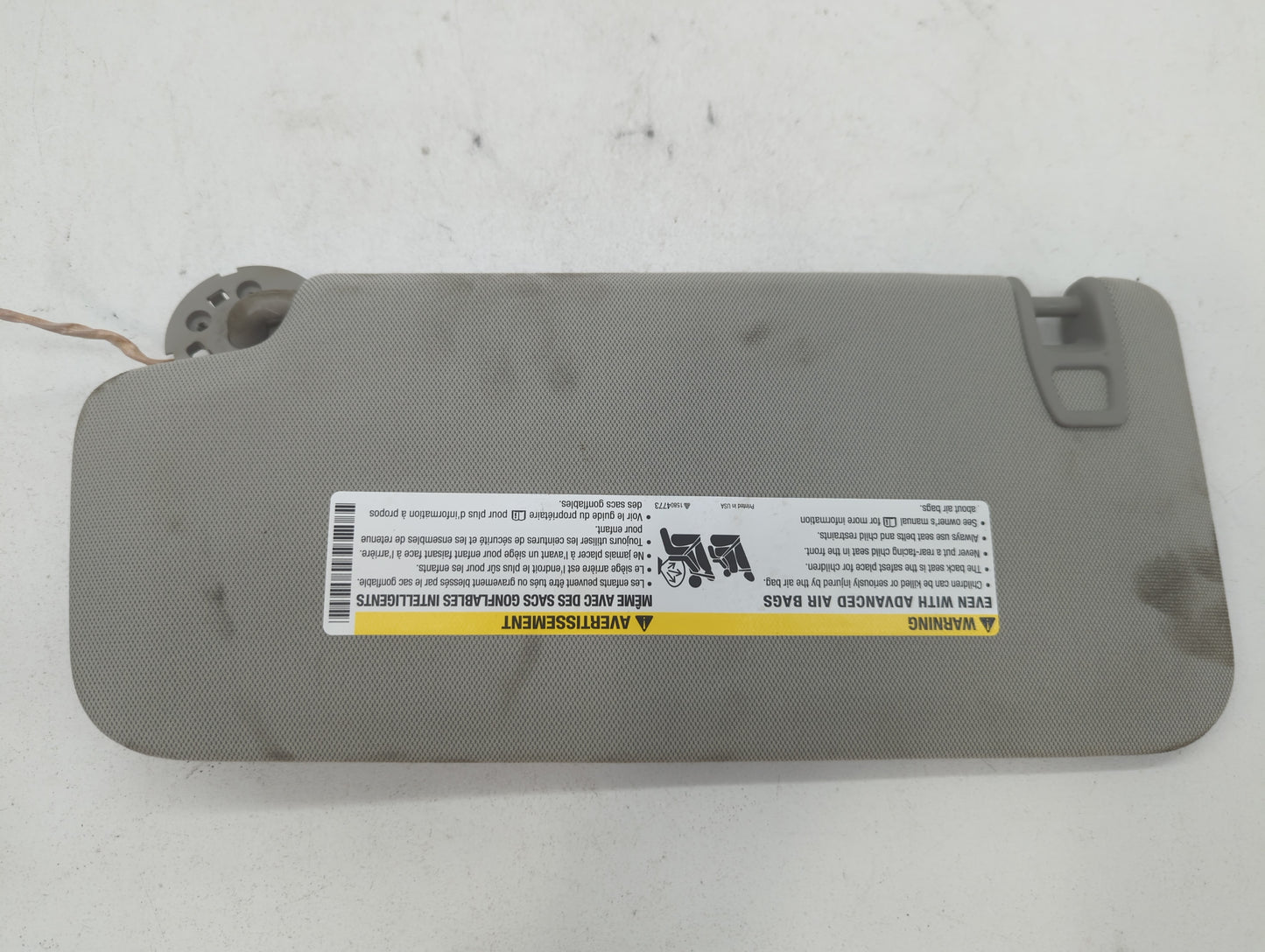 2010-2017 Gmc Terrain Sun Visor Shade Replacement Passenger Right Mirror Fits Fits 2010 2011 2012 2013 2014 2015 2016 2017 O