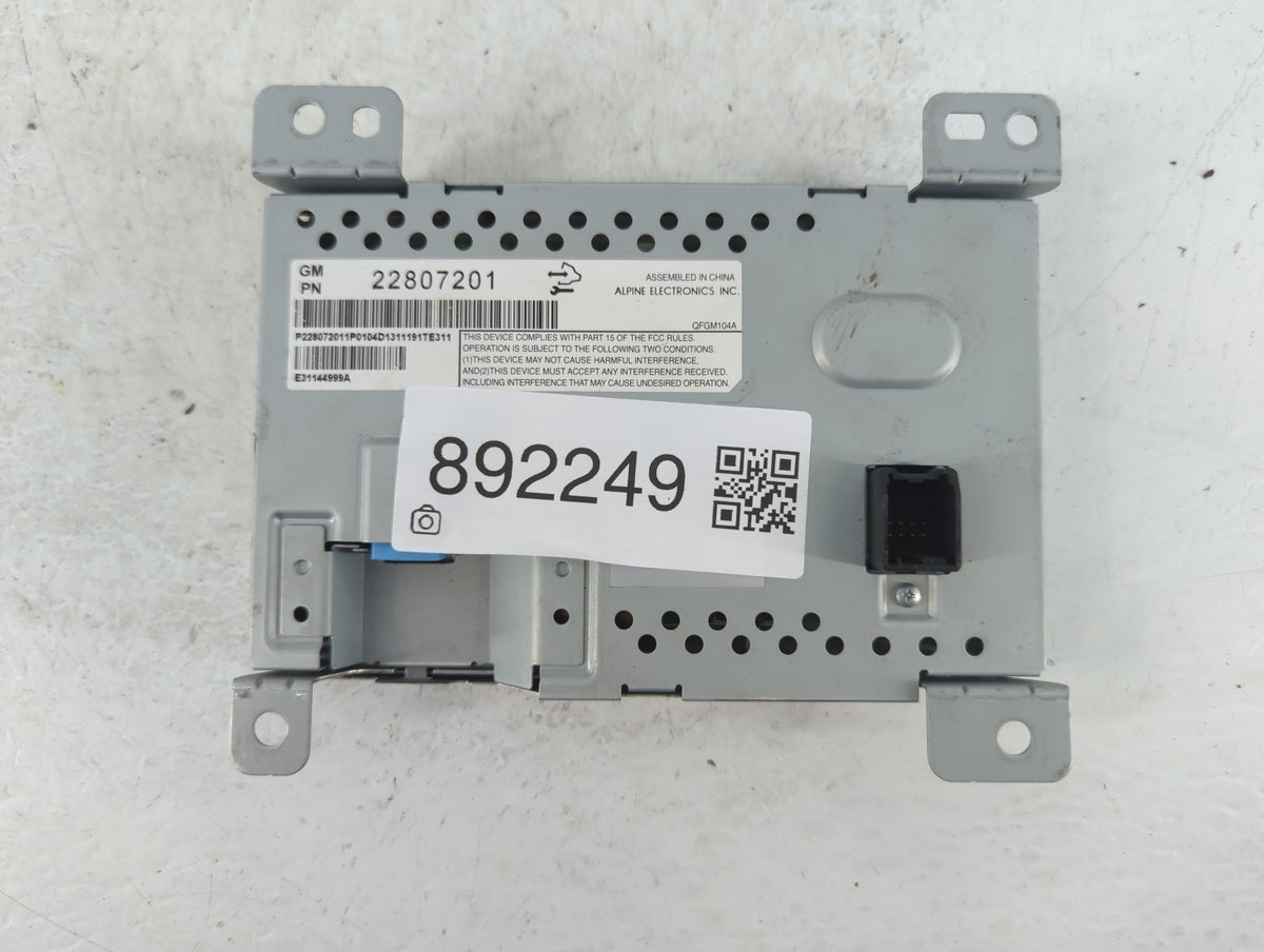 2010-2015 Gmc Terrain Information Radio Display Screen - Oemusedautoparts1.com