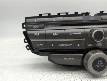 2011-2012 Honda Accord Radio AM FM Cd Player Receiver Replacement P/N:39100-TA0-L421-M1 Fits Fits 2011 2012 OEM Used Auto Parts
