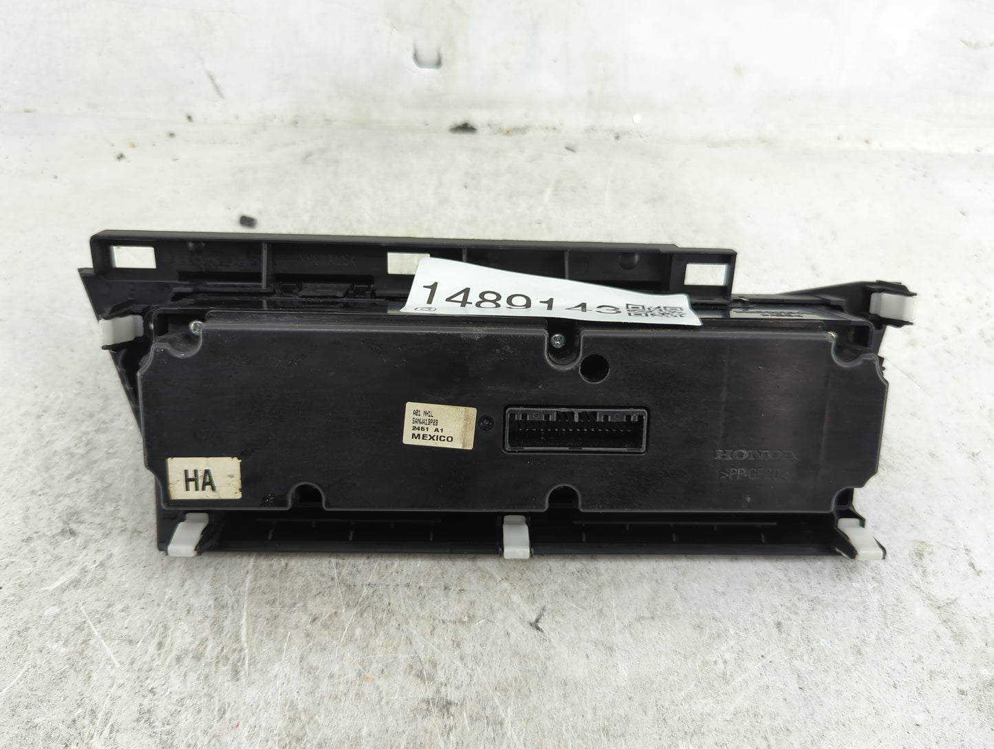 2012 Honda Civic Climate Control Module Temperature AC/Heater Replacement Fits OEM Used Auto Parts - Oemusedautoparts1.com