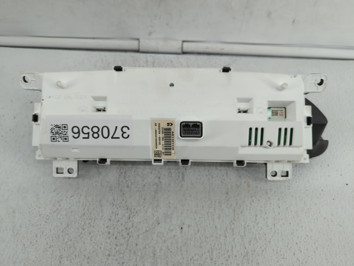 2012-2015 Honda Civic Instrument Cluster Speedometer Gauges P/N:78100-TR0-A114-M1 78200-TRO-A413-M1 Fits Fits 2012 2014 2015