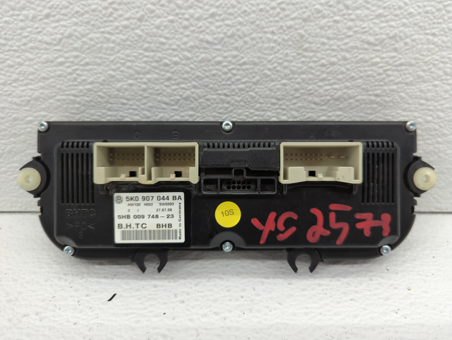 2012 Honda Civic Climate Control Module Temperature AC/Heater Replacement P/N:5K0 907 044 BA Fits OEM Used Auto Parts - Oemu