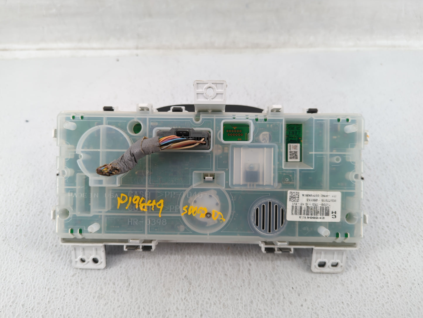 2012-2013 Honda Civic Instrument Cluster Speedometer Gauges P/N:78200-TR3-CA13-M1 Fits Fits 2012 2013 OEM Used Auto Parts -