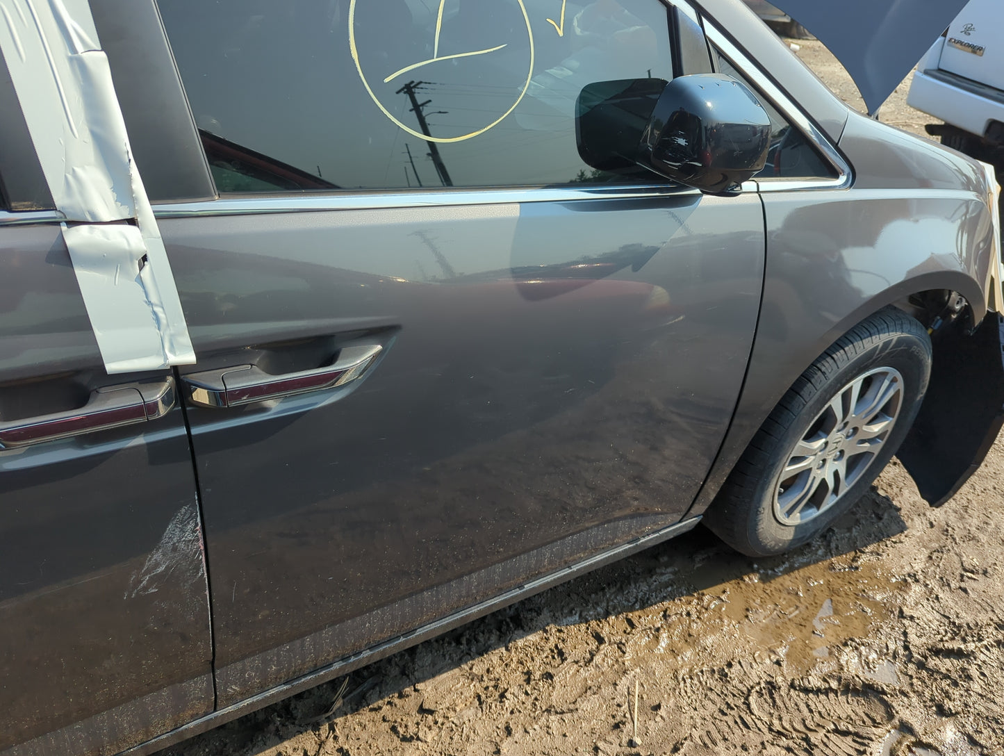 2011-2012 Honda Odyssey Passenger Front Door Oem - Oemusedautoparts1.com