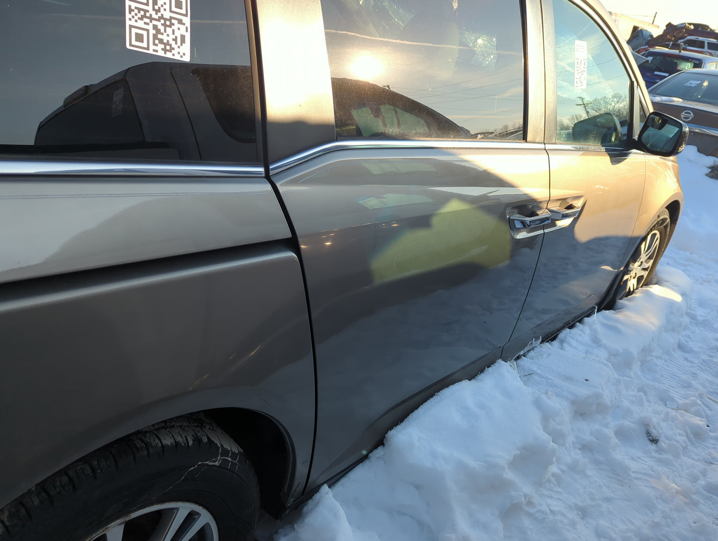2011-2017 Honda Odyssey Passenger Rear Door Oem - Oemusedautoparts1.com