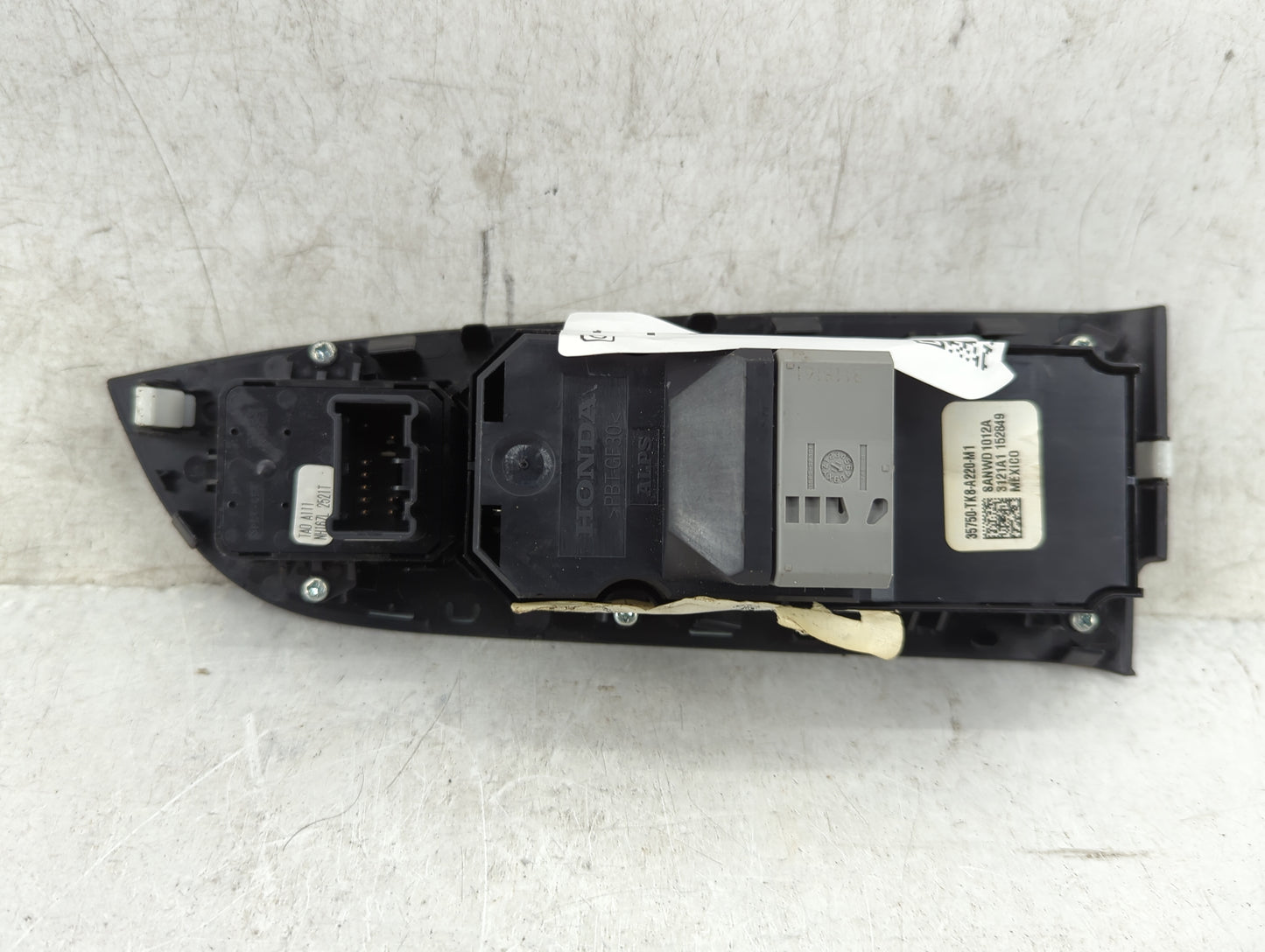 2011-2013 Honda Odyssey Master Power Window Switch Replacement Driver Side Left P/N:35750-TK8-A220-M1 Fits Fits 2011 2012 20
