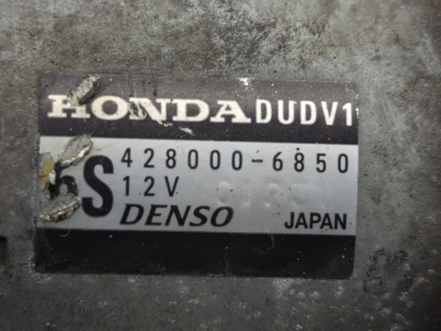2012 Honda Odyssey Car Starter Motor Solenoid OEM P/N:428000-6850 Fits OEM Used Auto Parts - Oemusedautoparts1.com