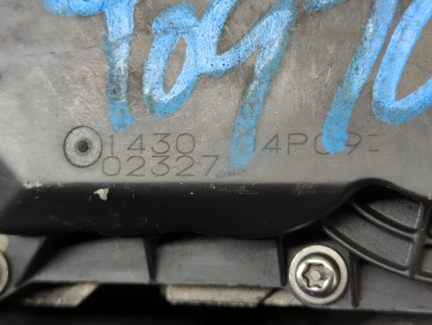 2009-2015 Honda Pilot Throttle Body P/N:04P09 02327, 1430 Fits Fits 2009 2010 2011 2012 2013 2014 2015 2016 2017 OEM Used Au