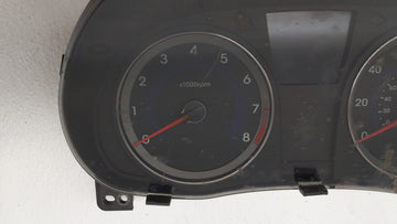 2012-2013 Hyundai Accent Instrument Cluster Speedometer Gauges P/N:94001-1R000 94001-1R020 Fits Fits 2012 2013 OEM Used Auto Parts