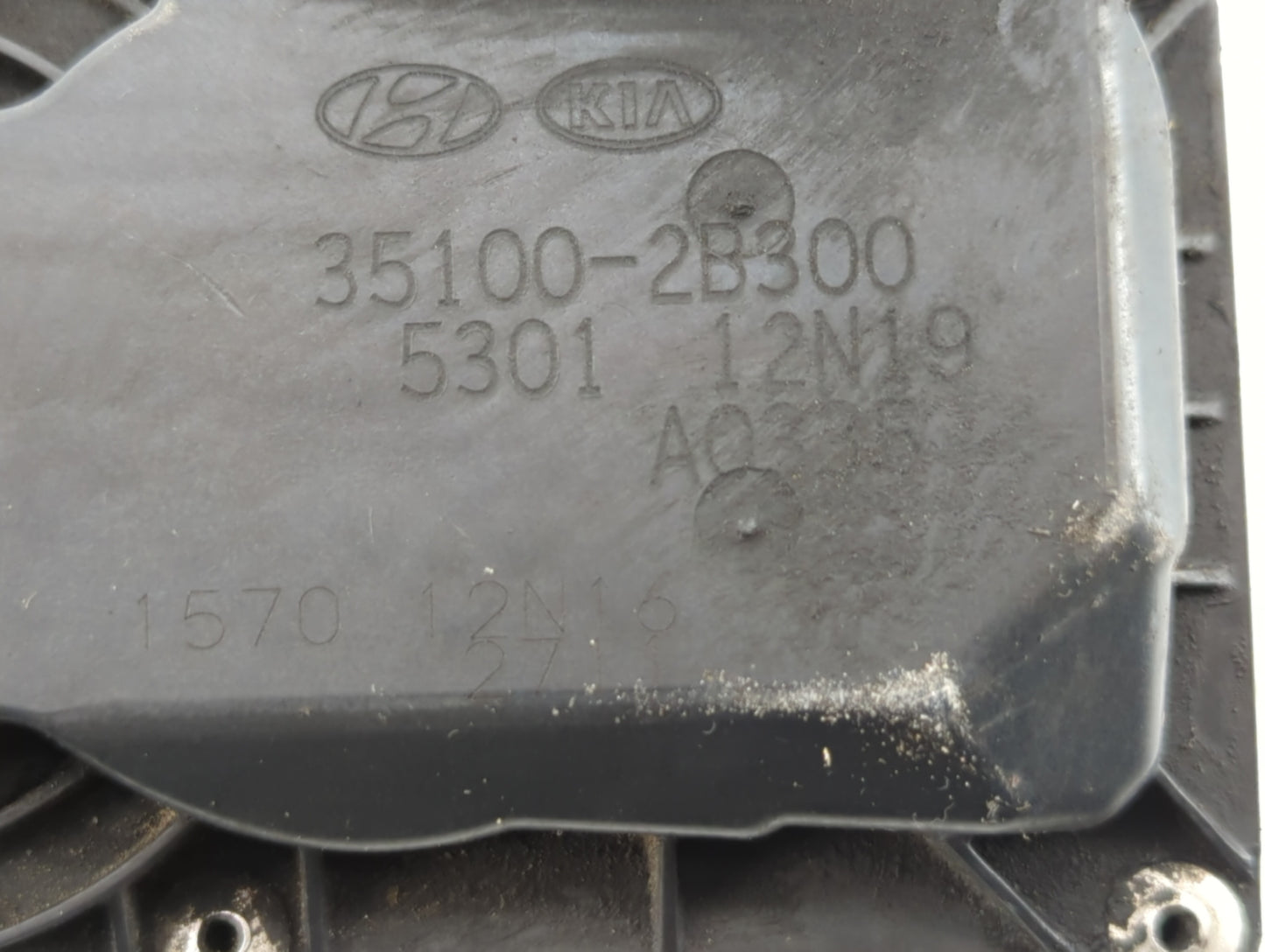 2012-2019 Hyundai Accent Throttle Body P/N:35100-2E000 35100-2B300 Fits Fits 2012 2013 2014 2015 2016 2017 2018 2019 OEM Use