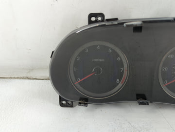2012-2014 Hyundai Accent Instrument Cluster Speedometer Gauges P/N:94001-1R000 Fits Fits 2012 2013 2014 OEM Used Auto Parts