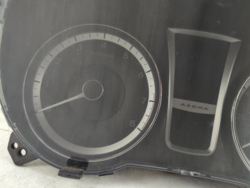 2012-2013 Hyundai Azera Instrument Cluster Speedometer Gauges P/N:94001-3V100 Fits Fits 2012 2013 OEM Used Auto Parts