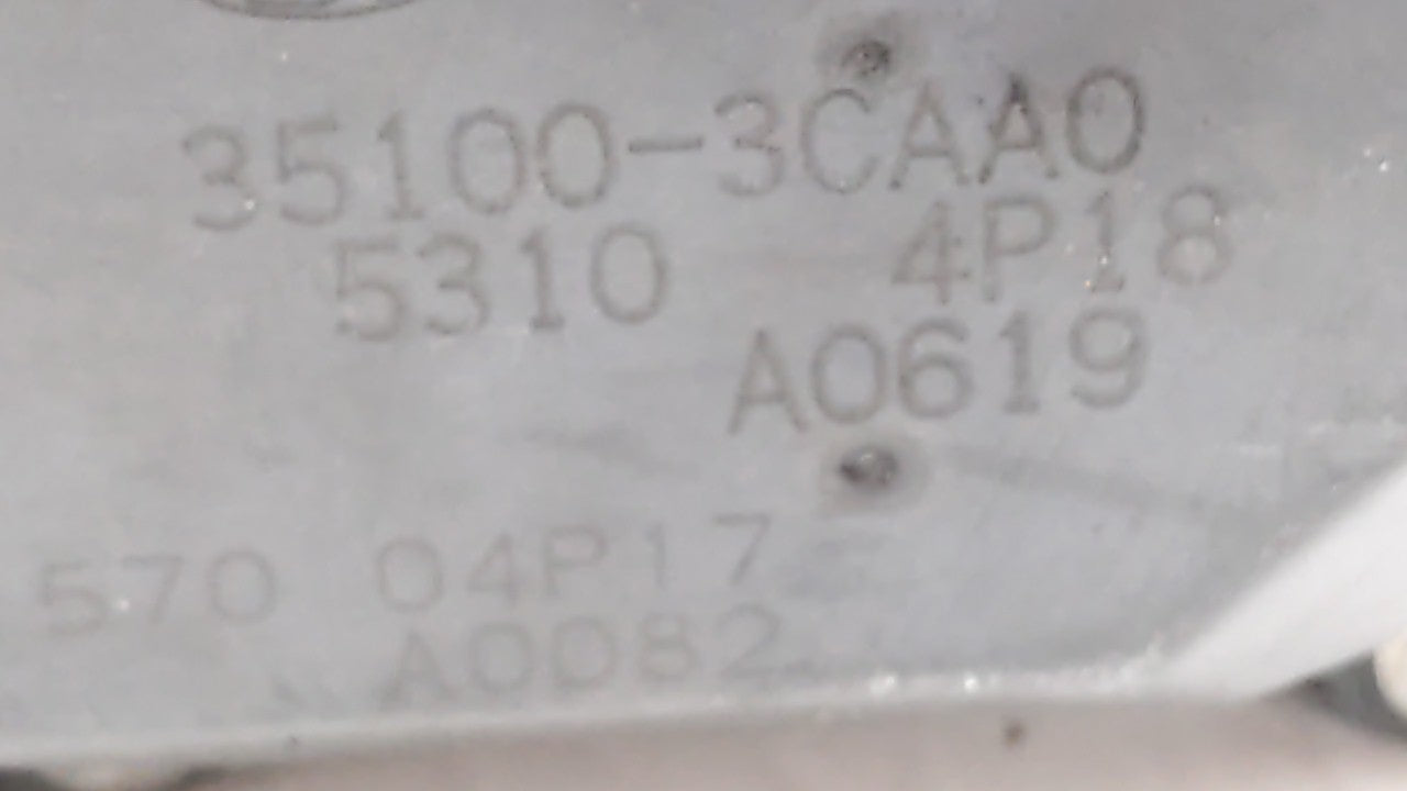 2012-2017 Hyundai Azera Throttle Body P/N:5310 4P18 35100-3CAA0 Fits Fits 2012 2013 2014 2015 2016 2017 2018 OEM Used Auto P