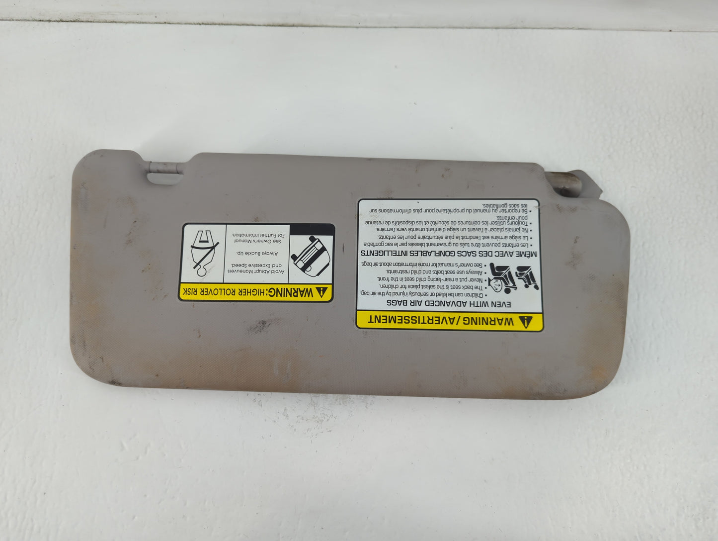 2012-2017 Hyundai Azera Sun Visor Shade Replacement Passenger Right Mirror Fits Fits 2012 2013 2014 2015 2016 2017 OEM Used