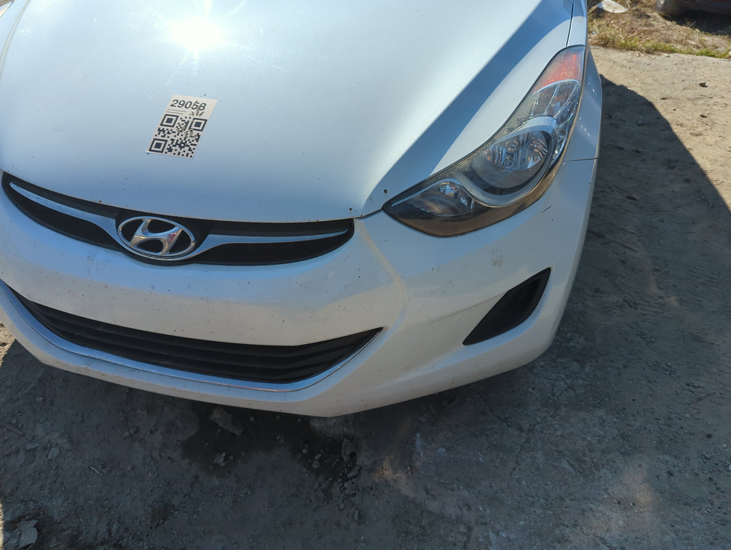 2011-2013 Hyundai Elantra Front Bumper - Oem - Oemusedautoparts1.com