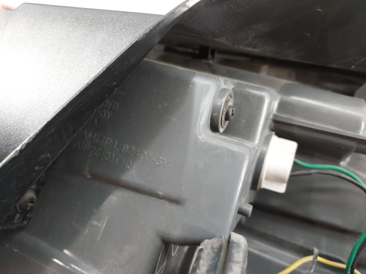 2012 Hyundai Elantra Tail Light Assembly Driver Left OEM P/N:92401-3Y Fits OEM Used Auto Parts - Oemusedautoparts1.com