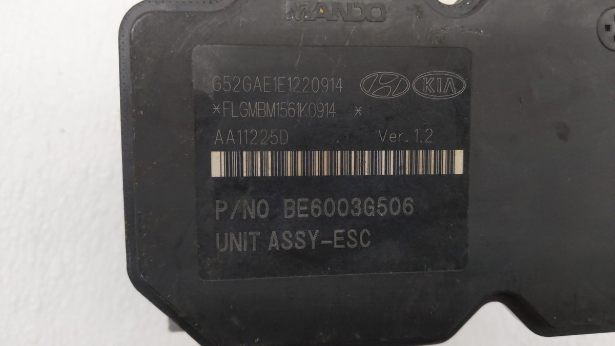 2011-2013 Hyundai Elantra Anti-Lock Brake ABS Pump Module Actuator OEM P/N:58920-3X700 58920-3X650 Fits Fits 2011 2012 2013