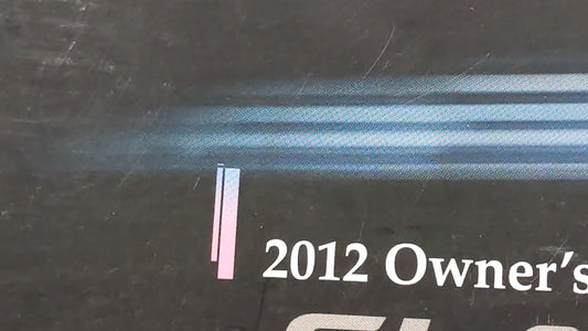 2012 Hyundai Elantra Owners Manual Book Guide OEM Used Auto Parts