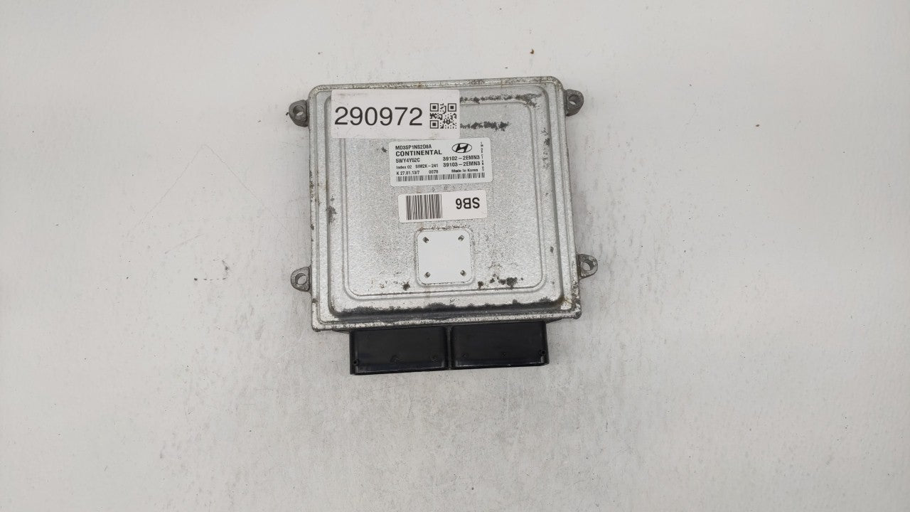 2011-2013 Hyundai Elantra PCM Engine Control Computer ECU ECM PCU OEM P/N:39102-2EMN2 39103-2EMN2 Fits Fits 2011 2012 2013 O
