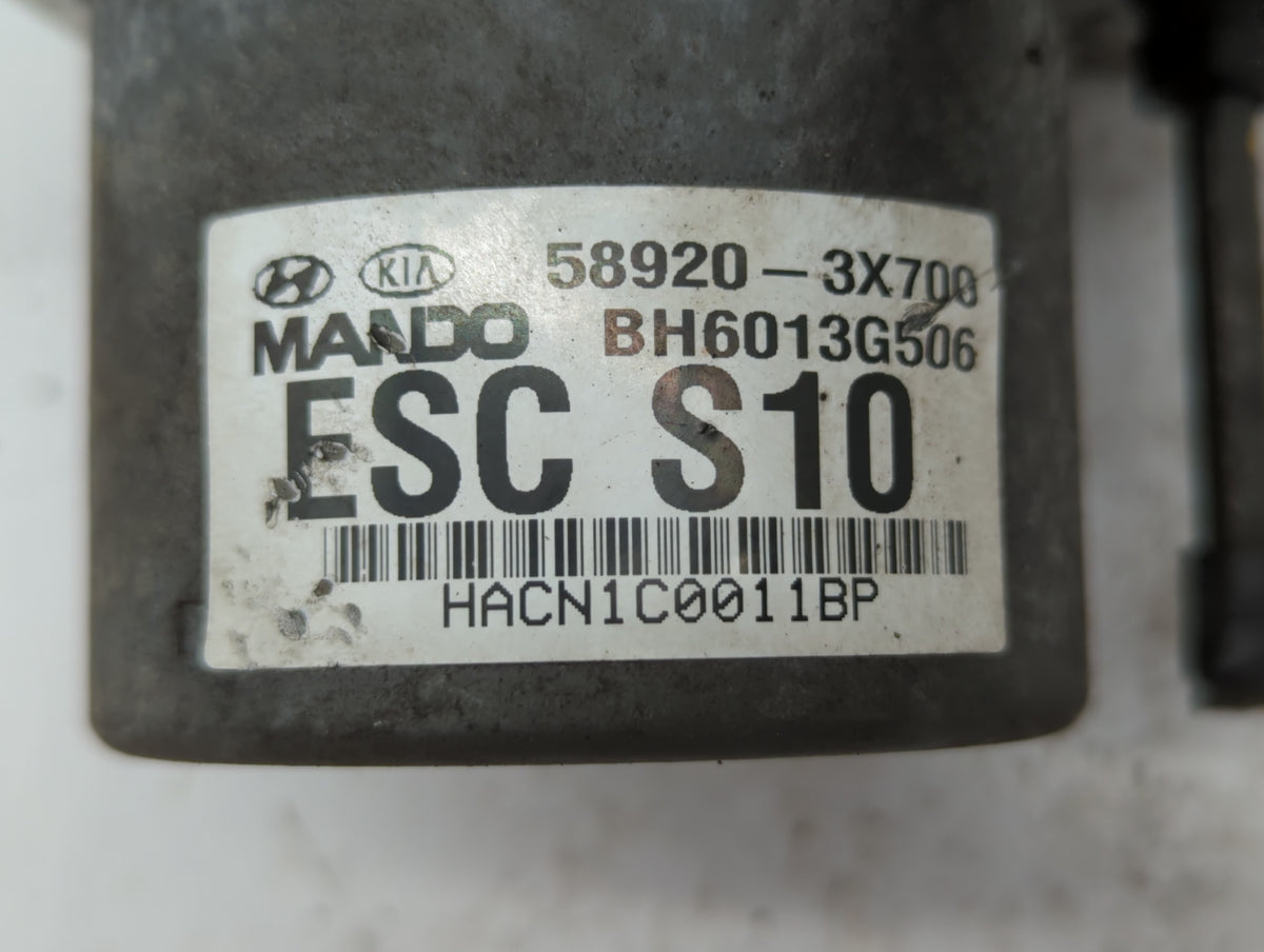 2011-2013 Hyundai Elantra Anti-Lock Brake ABS Pump Module Actuator OEM P/N:58920-3X650 58920-3X700 Fits Fits 2011 2012 2013