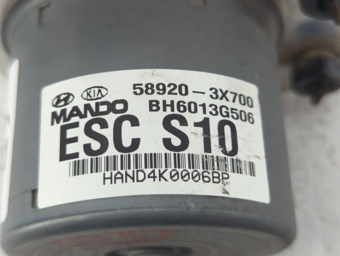 2011-2013 Hyundai Elantra ABS Pump Control Module Replacement P/N:58920-3X700 Fits Fits 2011 2012 2013 OEM Used Auto Parts -