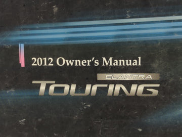 2012 Hyundai Elantra Owners Manual Book Guide P/N:A210-EC23G OEM Used Auto Parts