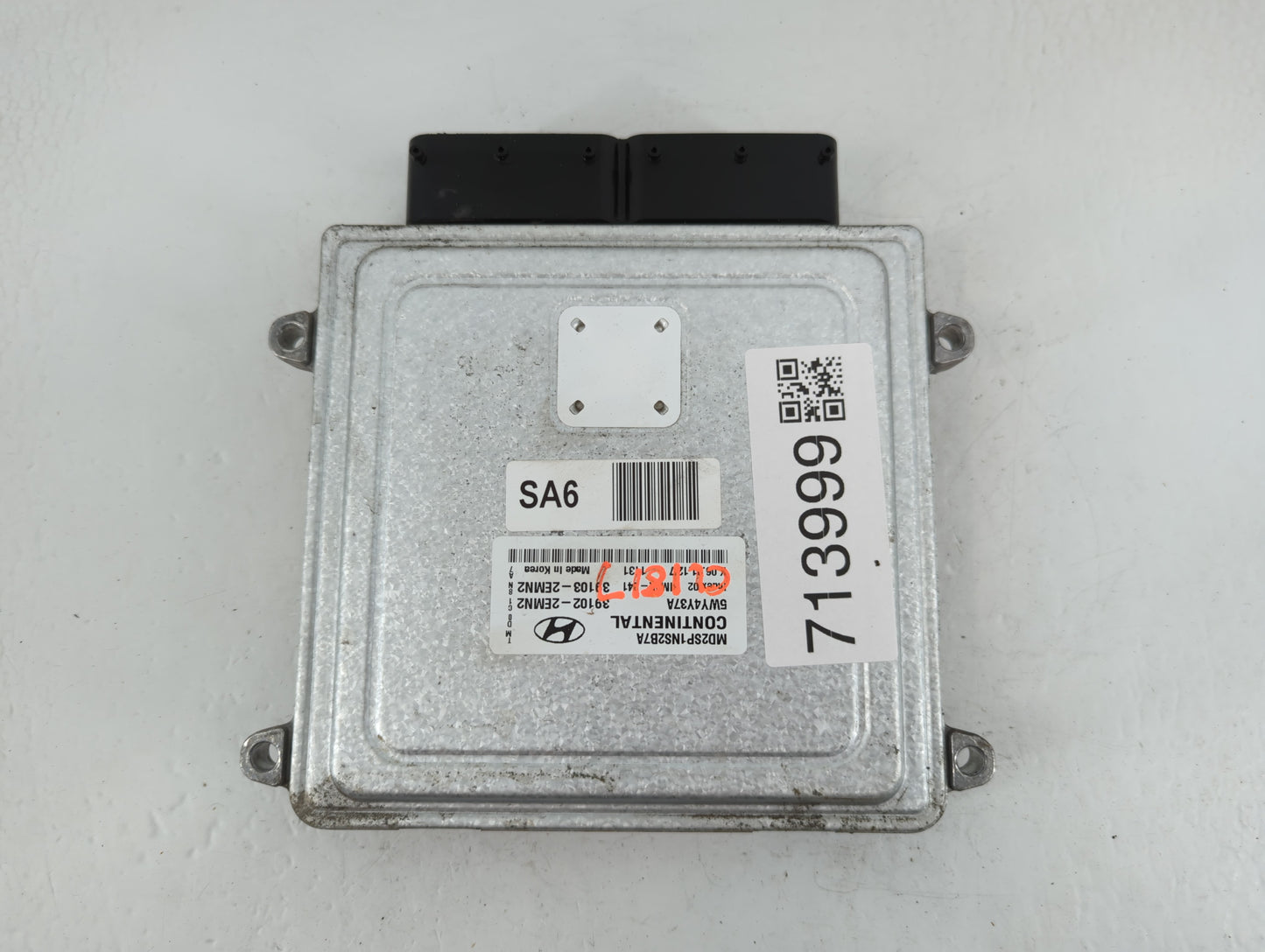 2011-2013 Hyundai Elantra PCM Engine Control Computer ECU ECM PCU OEM P/N:39103-2EMN2 39102-2EMN2 Fits Fits 2011 2012 2013 O