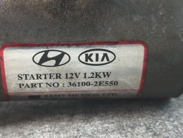 2011-2014 Hyundai Elantra Car Starter Motor Solenoid OEM P/N:36100-2E550 Fits Fits 2011 2012 2013 2014 OEM Used Auto Parts
