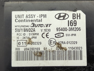 2011-2012 Hyundai Genesis Theft-locking Control Module