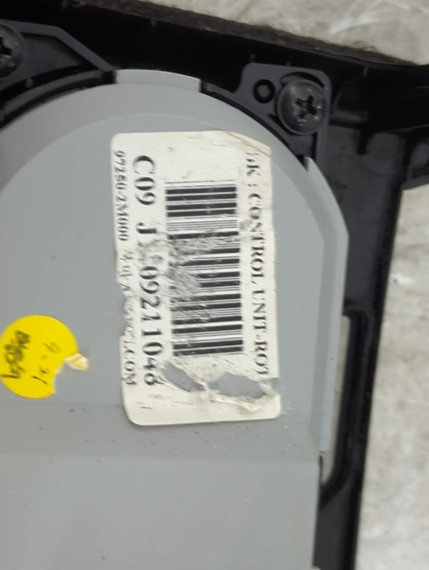 2009-2012 Hyundai Genesis Climate Control Module Temperature AC/Heater Replacement P/N:97250-2M000 Fits Fits 2009 2010 2011