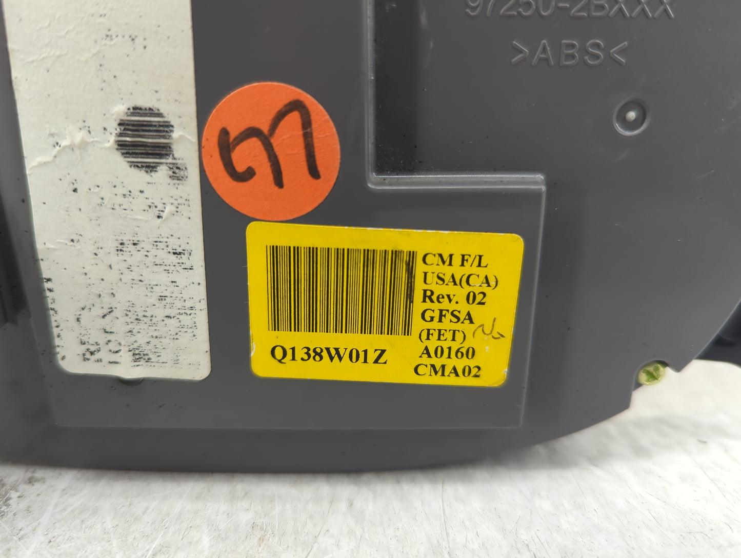 2010-2012 Hyundai Santa Fe Climate Control Module Temperature AC/Heater Replacement P/N:97250-2BXXX Fits Fits 2010 2011 2012