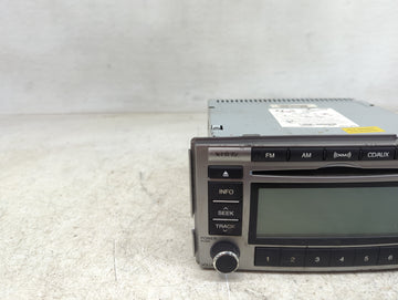 2010-2012 Hyundai Santa Fe Radio AM FM Cd Player Receiver Replacement P/N:96190-0W500BS 96180-0W500BS Fits Fits 2010 2011 2012 OEM Used Auto Parts