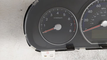 2010-2012 Hyundai Santa Fe Instrument Cluster Speedometer Gauges P/N:94011-0W031 94011-0W030 Fits Fits 2010 2011 2012 OEM Used Auto Parts