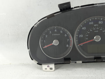 2010-2012 Hyundai Santa Fe Instrument Cluster Speedometer Gauges P/N:TN157550-8751 94011-0W031 Fits Fits 2010 2011 2012 OEM Used Auto Parts