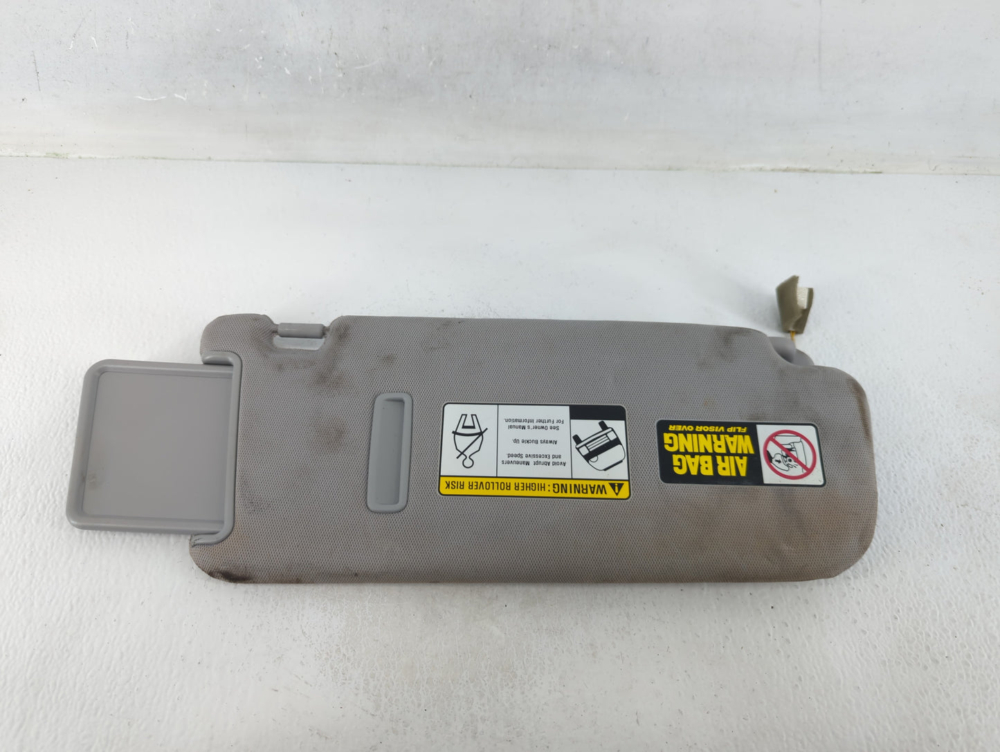 2010-2012 Hyundai Santa Fe Sun Visor Shade Replacement Driver Left Mirror Fits Fits 2010 2011 2012 OEM Used Auto Parts - Oem