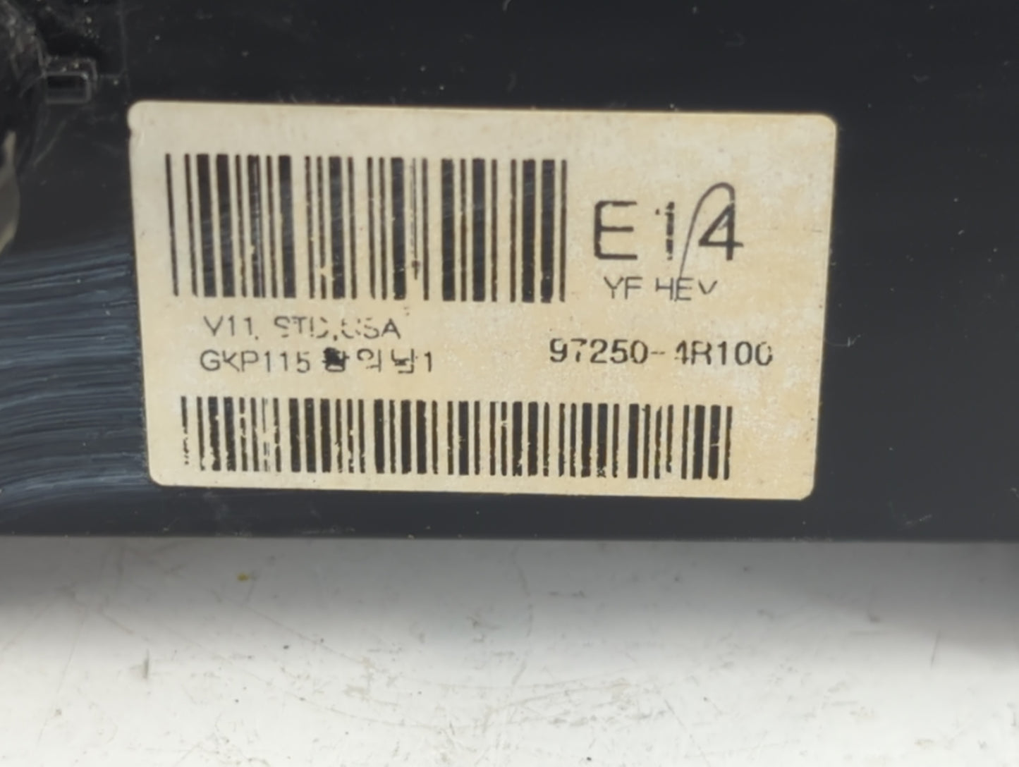 2011-2013 Hyundai Sonata Climate Control Module Temperature AC/Heater Replacement P/N:97250-4R100 Fits Fits 2011 2012 2013 O