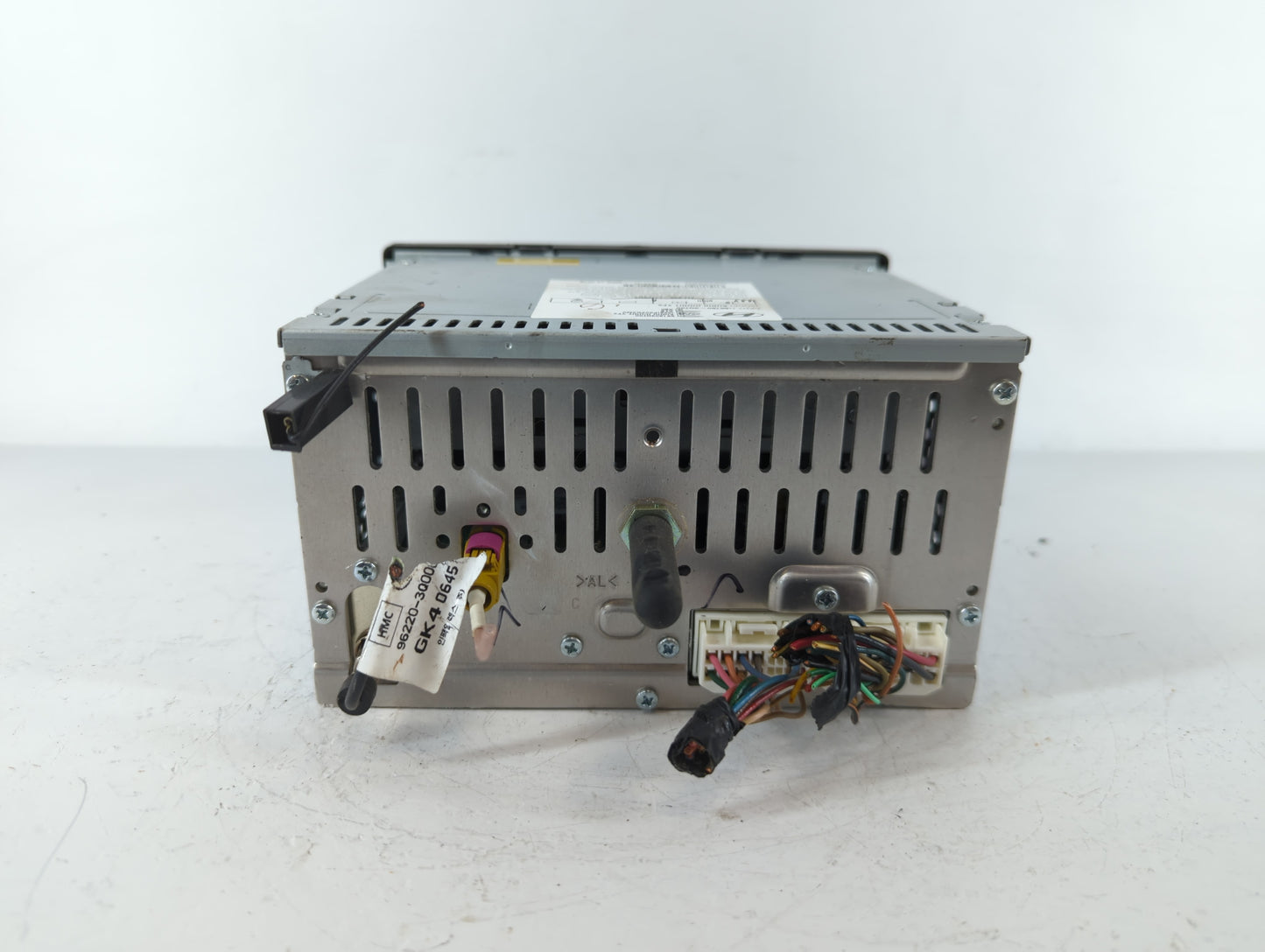 2012 Hyundai Sonata Radio AM FM Cd Player Receiver Replacement P/N:96180-3Q700 Fits OEM Used Auto Parts - Oemusedautoparts1.