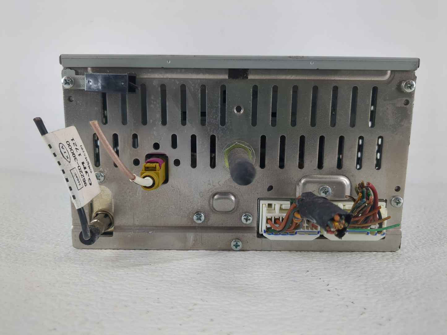 2012-2015 Hyundai Sonata Radio AM FM Cd Player Receiver Replacement P/N:96180-3Q600 Fits Fits 2012 2013 2014 2015 OEM Used A
