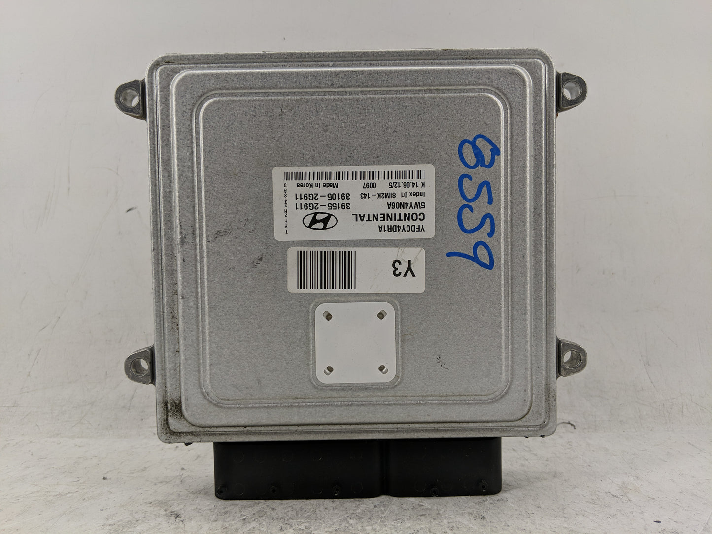 2011-2015 Hyundai Sonata PCM Engine Control Computer ECU ECM PCU OEM P/N:39105-2G911 39155-2G911 Fits OEM Used Auto Parts -