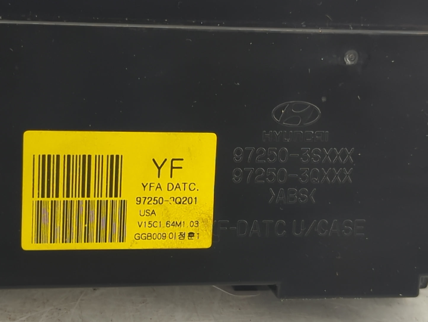 2011-2013 Hyundai Sonata Climate Control Module Temperature AC/Heater Replacement P/N:97250-3Q201 97250-3SXXX Fits OEM Used