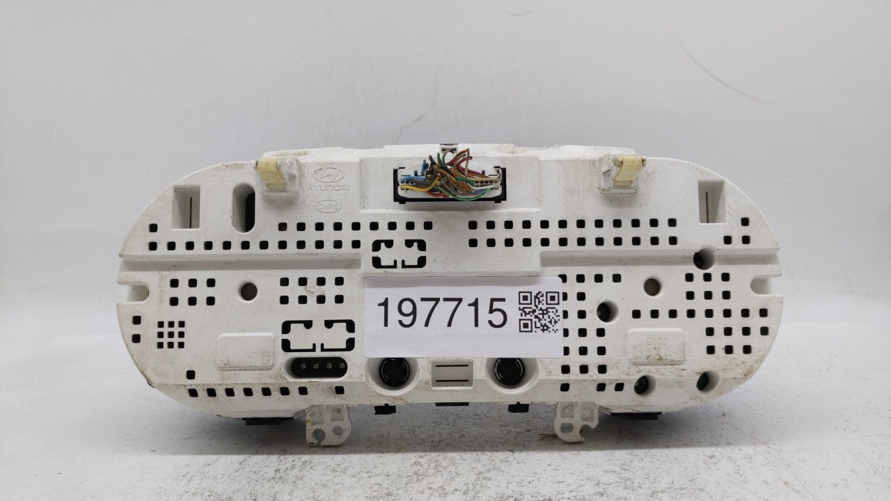 2011-2013 Hyundai Sonata Instrument Cluster Speedometer Gauges P/N:94001-3Q000 94001-3Q001 Fits Fits 2011 2012 2013 OEM Used