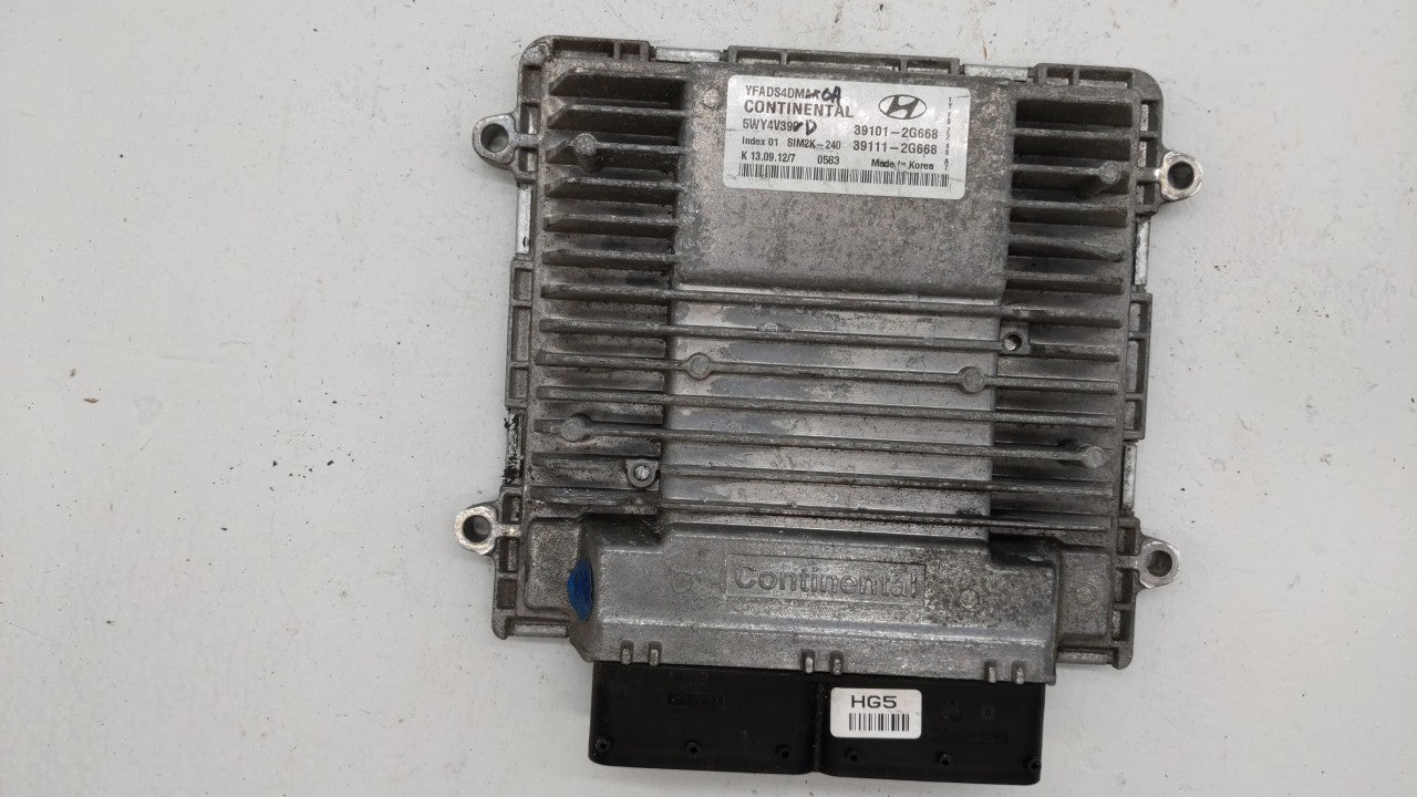 2011-2014 Hyundai Sonata PCM Engine Control Computer ECU ECM PCU OEM P/N:39101-2G667 39101-2G669 Fits Fits 2011 2012 2013 20