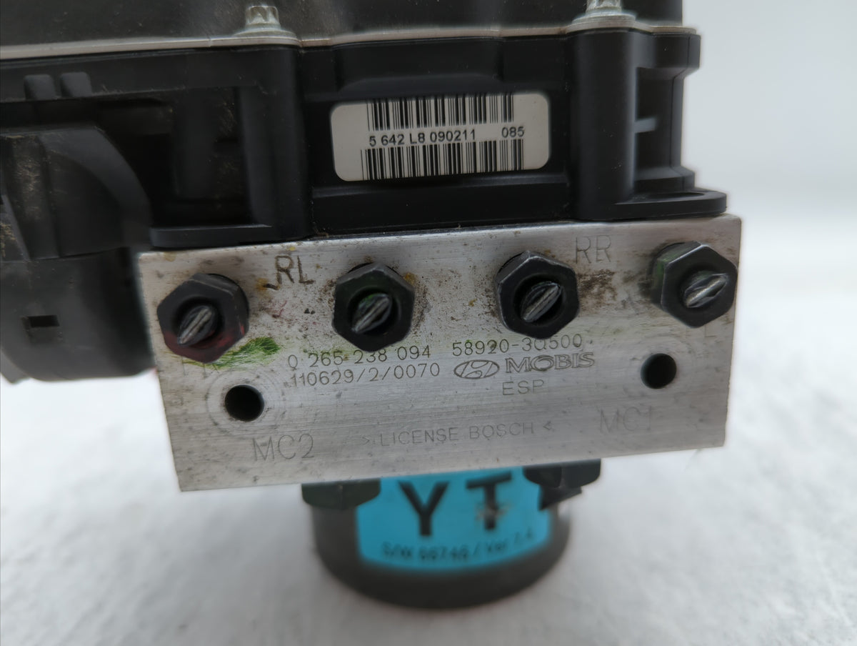 2011-2013 Hyundai Sonata Anti-Lock Brake ABS Pump Module Actuator OEM P/N:58920-3Q600 58920-3S400 Fits Fits 2011 2012 2013 O