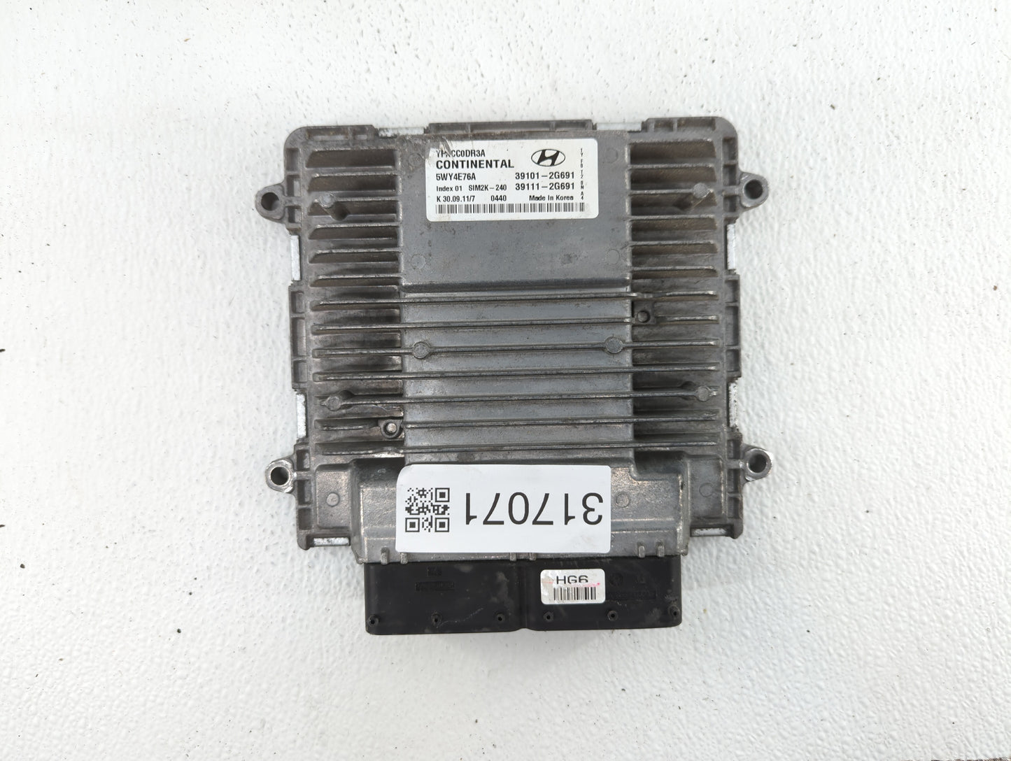 2011-2014 Hyundai Sonata PCM Engine Control Computer ECU ECM PCU OEM P/N:39101-2G692 39111-2G690 Fits Fits 2011 2012 2013 20
