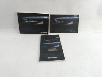 2012 Hyundai Sonata Owners Manual Book Guide P/N:A3SO-EU15A OEM Used Auto Parts