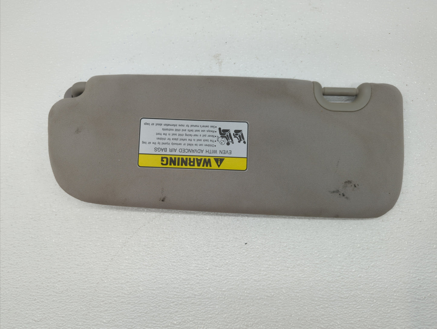 2011-2014 Hyundai Sonata Sun Visor Shade Replacement Passenger Right Mirror Fits Fits 2011 2012 2013 2014 OEM Used Auto Part