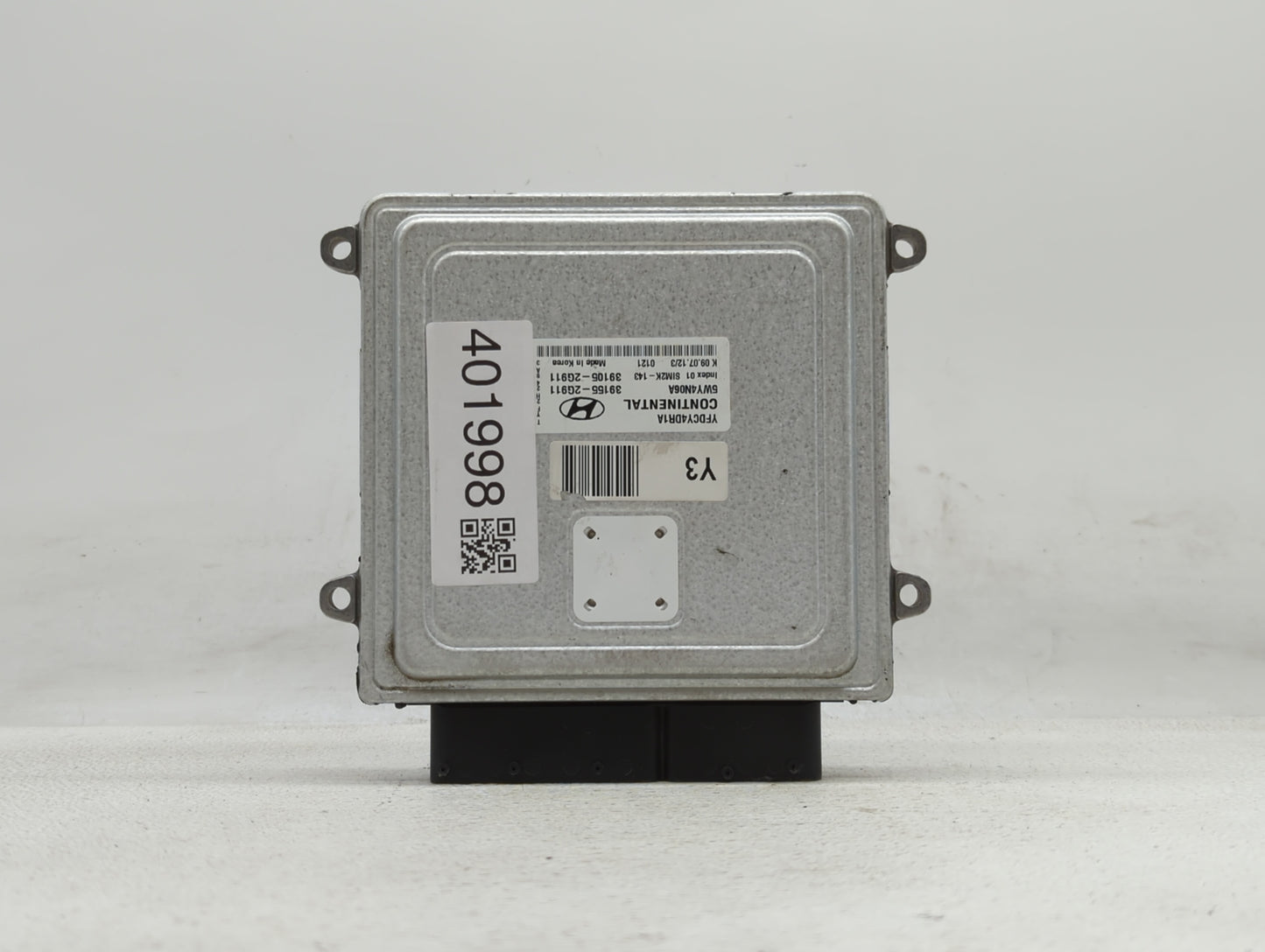 2011-2015 Hyundai Sonata PCM Engine Control Computer ECU ECM PCU OEM P/N:39105-2G910 39155-2G910 Fits OEM Used Auto Parts -