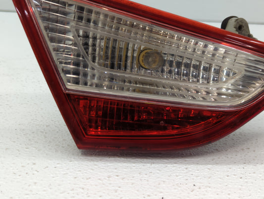 2011-2014 Hyundai Sonata Tail Light Assembly Driver Left OEM P/N:92403-3Q Fits Fits 2011 2012 2013 2014 OEM Used Auto Parts